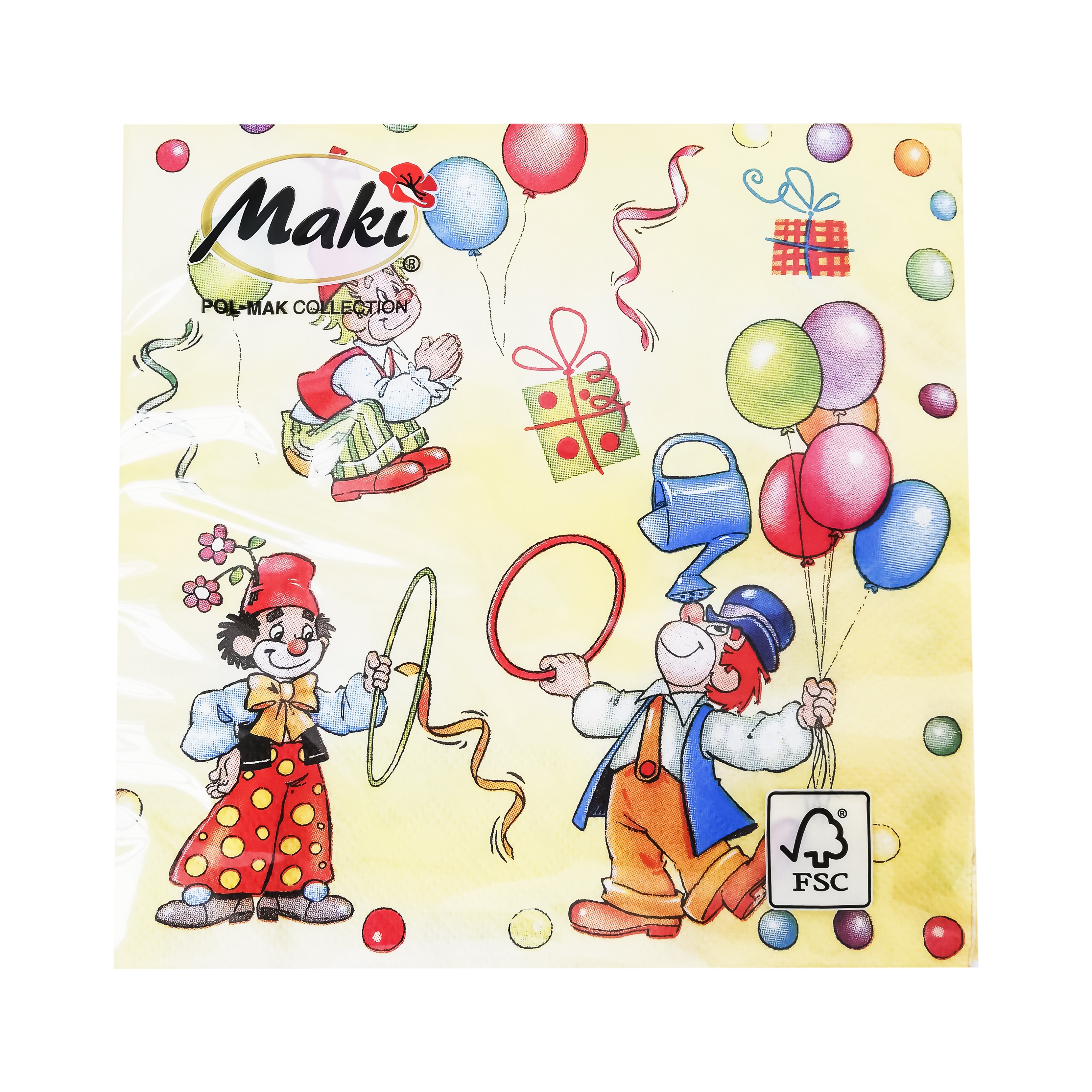 Servetele de masa 33x33cm model kids - 3 straturi